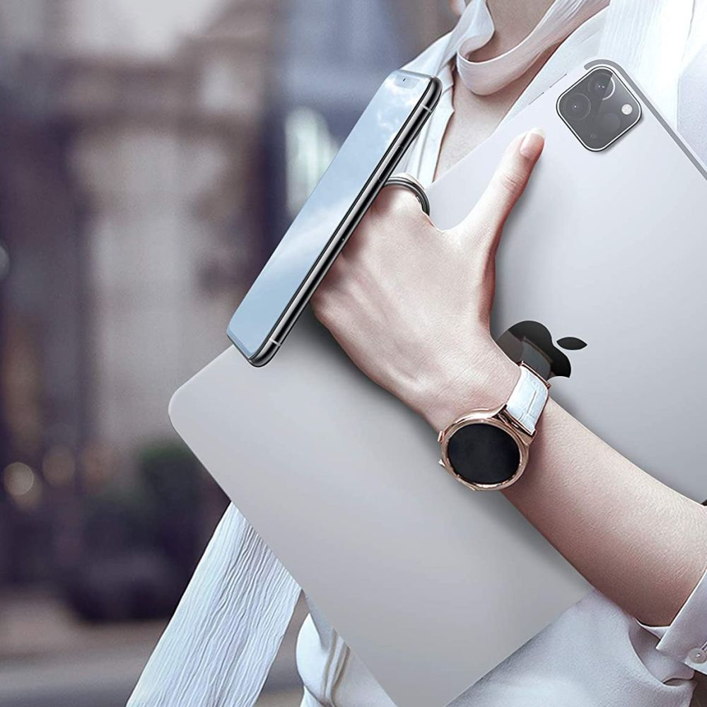 Elegancki design uchwytu Tech-Protect Magnetic Phone Ring Glitter Gold