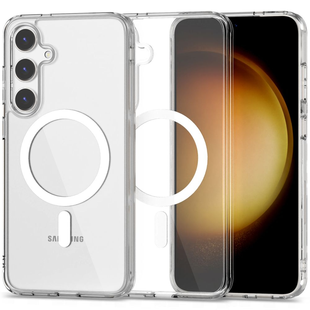 Etui Tech-Protect Flexair Hybrid Magsafe dla Samsung Galaxy S24 - widok z przodu