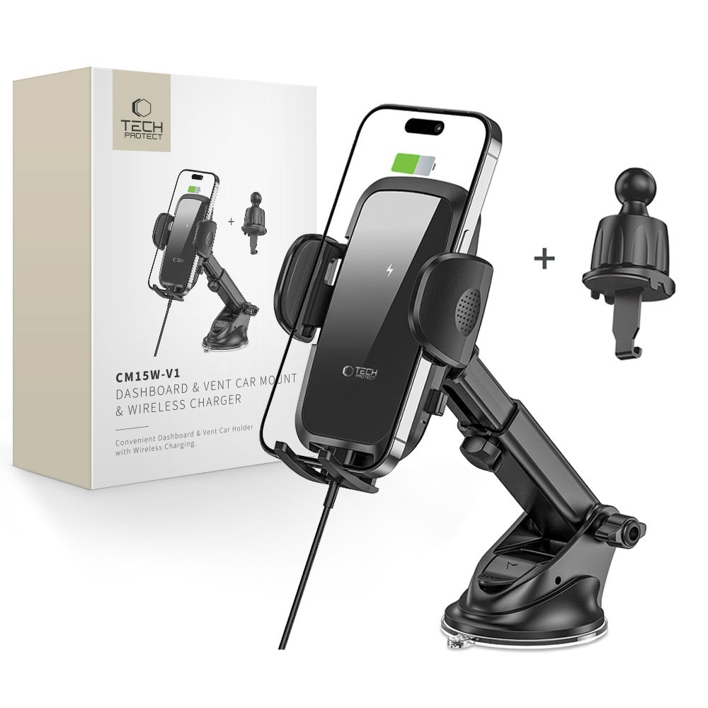 Uchwyt Samochodowy Tech-Protect CM15W-V1